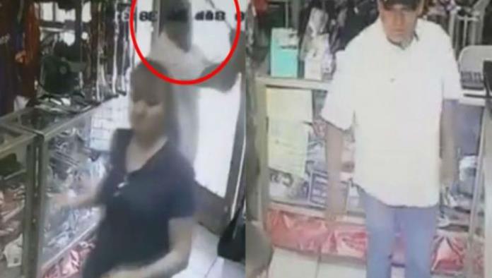 Ladrón golpea brutalmente a mujer con bate de beisbol