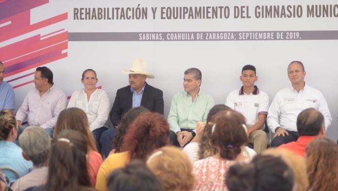 CON ‘VAMOS A MICHAS’ REHABILITARÁ COAHUILA GIMNASIO MUNICIPAL DE SABINAS