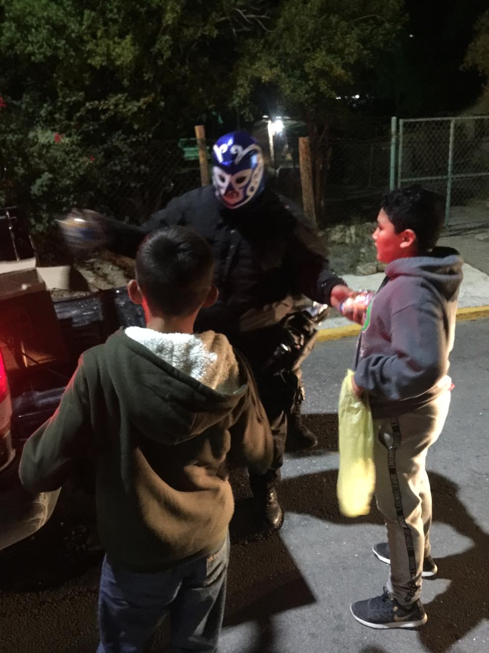 Convive Seguridad Pública del Estado con ñiños de Casa Hogar