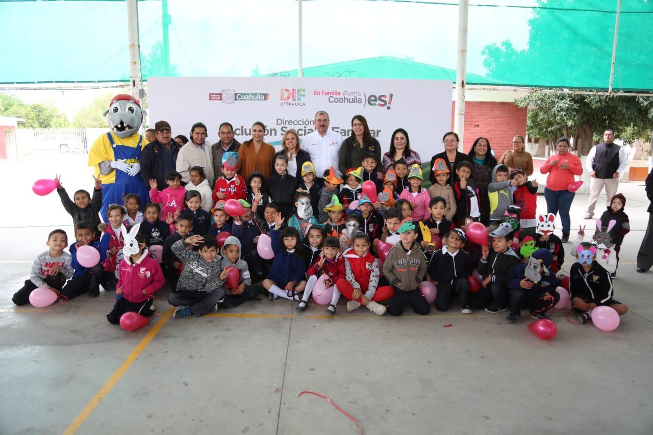 PROMUEVE DIF COAHUILA LA SALUD INTEGRAL DE NIÑAS Y NIÑOS