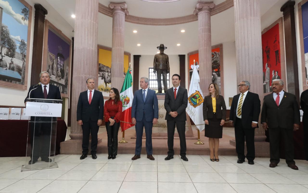 ENTREGA SECRETARIO DE GOBIERNO AL CONGRESO LA GLOSA DEL SEGUNDO INFORME DE GOBIERNO DE MIGUEL RIQUELME