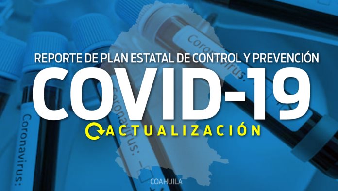 Se registran 212 nuevos casos de COVID-19 en Coahuila