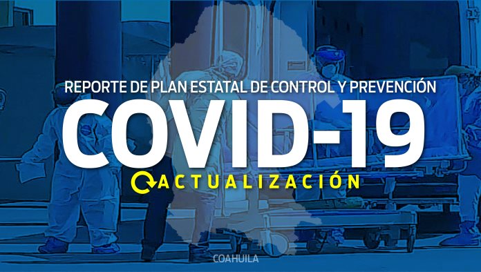 Se registran 332 nuevos casos de COVID-19 en Coahuila