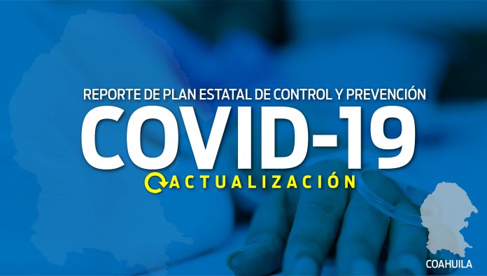Se registran 103 nuevos casos de COVID - 19 en Coahuila