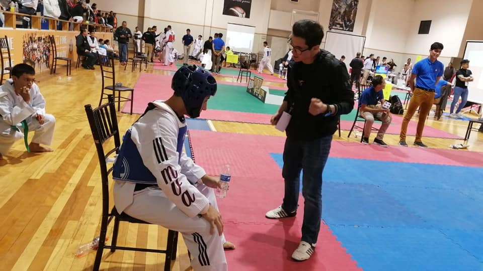 “Mi vida es el Taekwondo”: Luis Ángel Palos Hernández