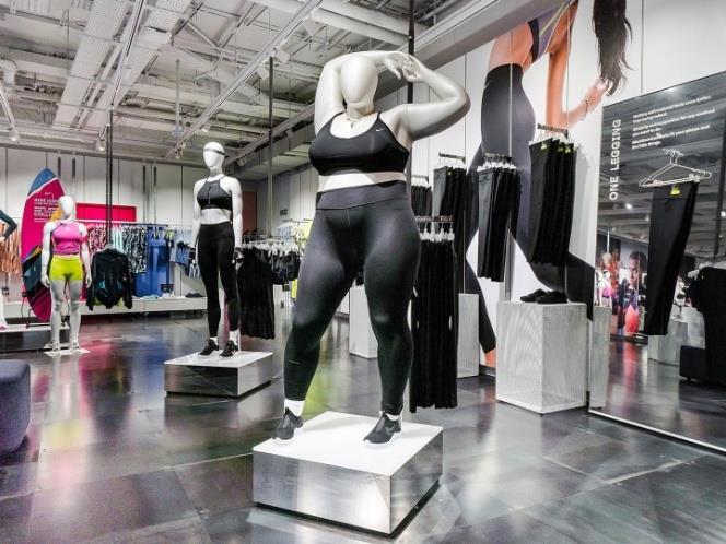 ¡Viva el #BodyPositive!; Nike incluye maniquís plus size