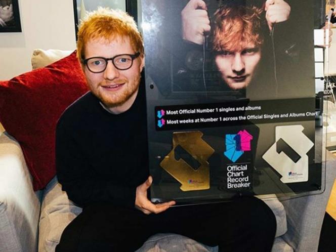 Nombran a Ed Sheeran como el artista de la década en Reino Unido