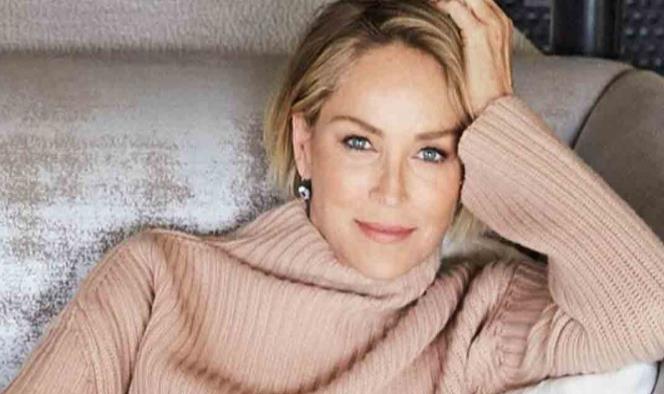 App de citas reactiva perfil de Sharon Stone