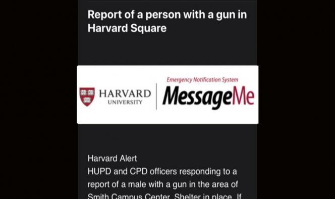 Cae hombre armado en universidad de Harvard 