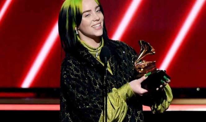 Billie Eilish triunfa en los Grammy 2020