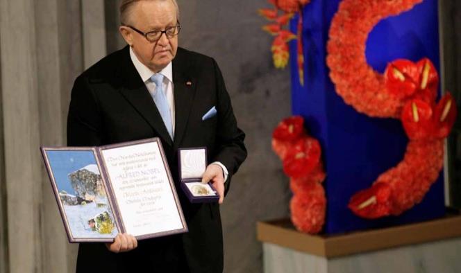 Ganador del Nobel de la Paz padece coronavirus