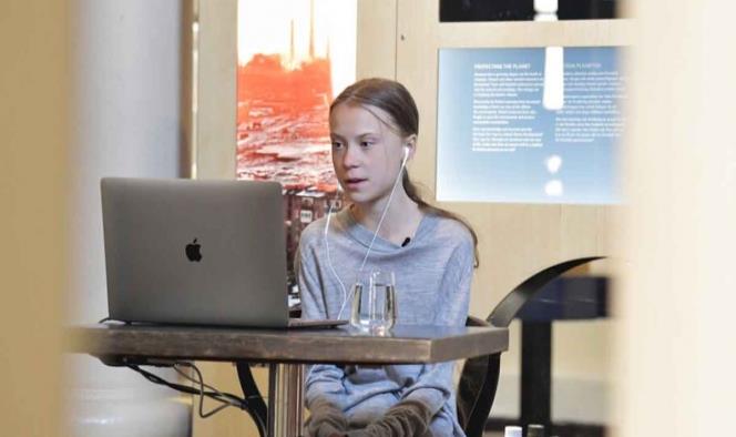 Greta Thunberg dona 100 mil dólares para lucha contra Covid-19