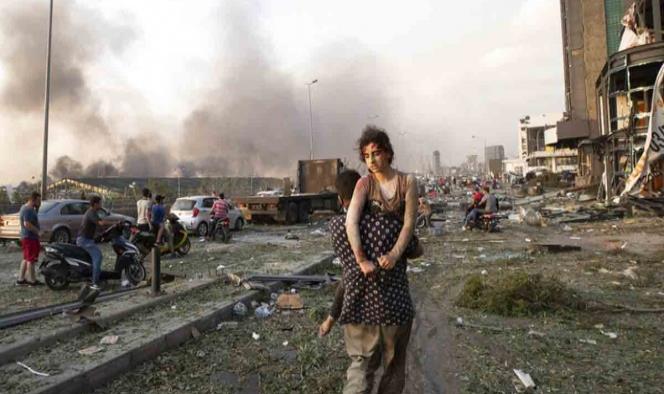 Declaran Beirut como zona de desastre tras gran explosión