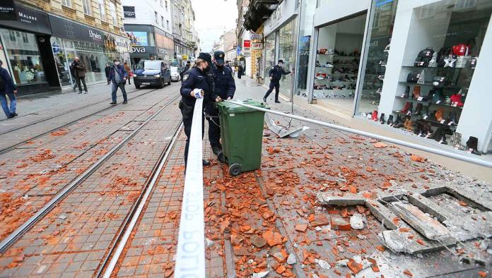 Sismo sacude Croacia y causa daños materiales