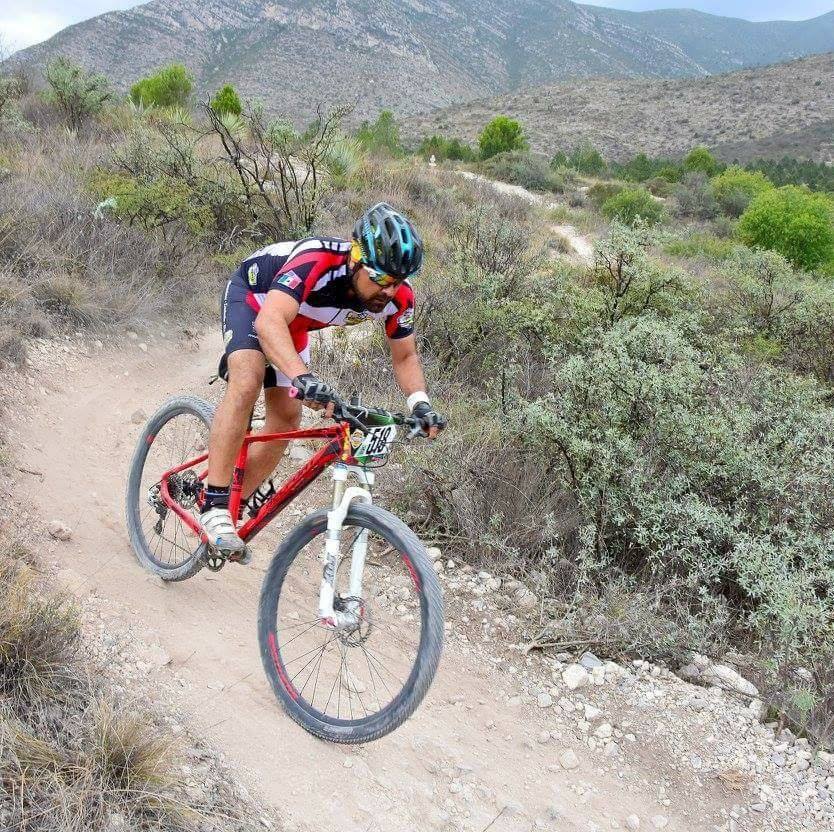 Ciclista Armando “Piojo” López