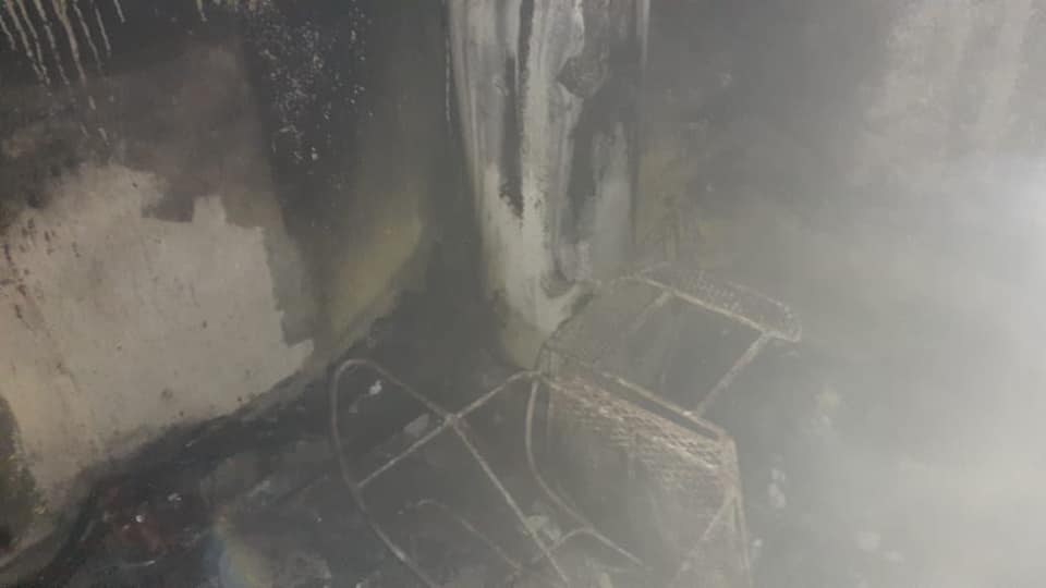 Fuga de gas ocasiona incendio en inmueble