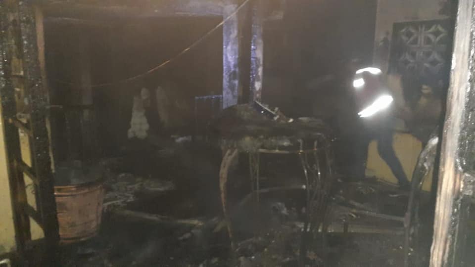 Fuga de gas ocasiona incendio en inmueble