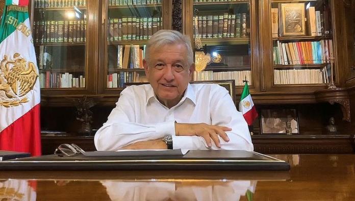 Celebra López Obrador la entrada del T-MEC