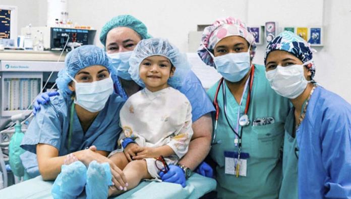 Operarán a niños con labio leporino