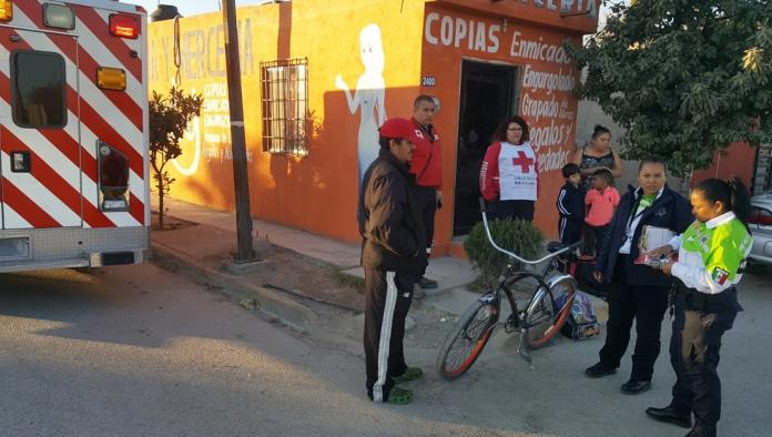 Atropella a padre e hijo