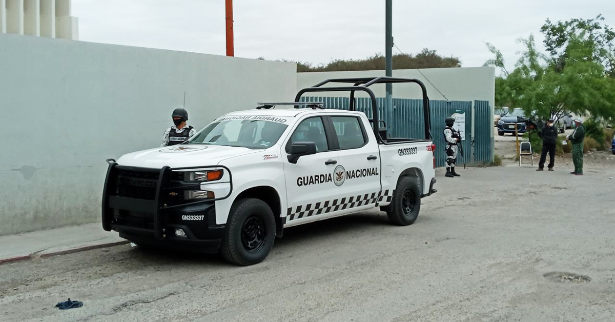 Brinda la Guardia Nacional protección a personal médico