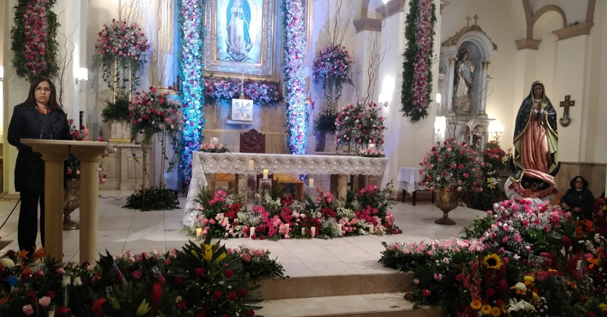 Concluyen festejos a la Virgen de Guadalupe