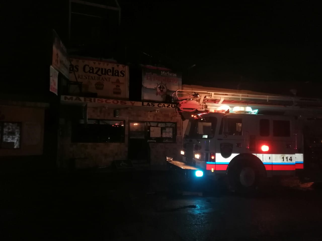 Se incendia  restaurante  “Las Cazuelas”