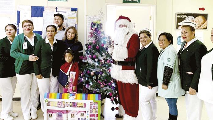 Llegó Santa a la Clínica 7