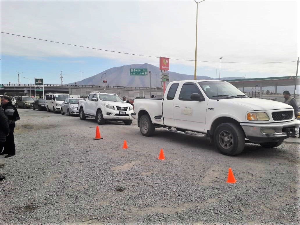 Arrancan verificación vehicular en Castaños