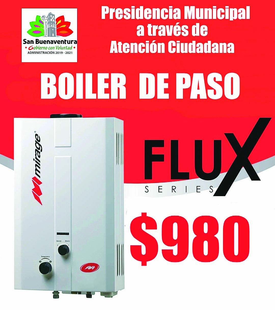 Ofrecen  tanques y boilers