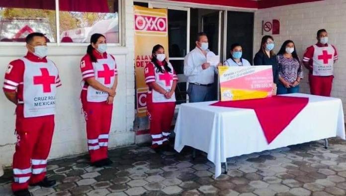 Entrega  el Oxxo redondeo