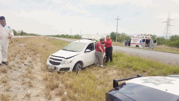 Dormita y  se accidenta