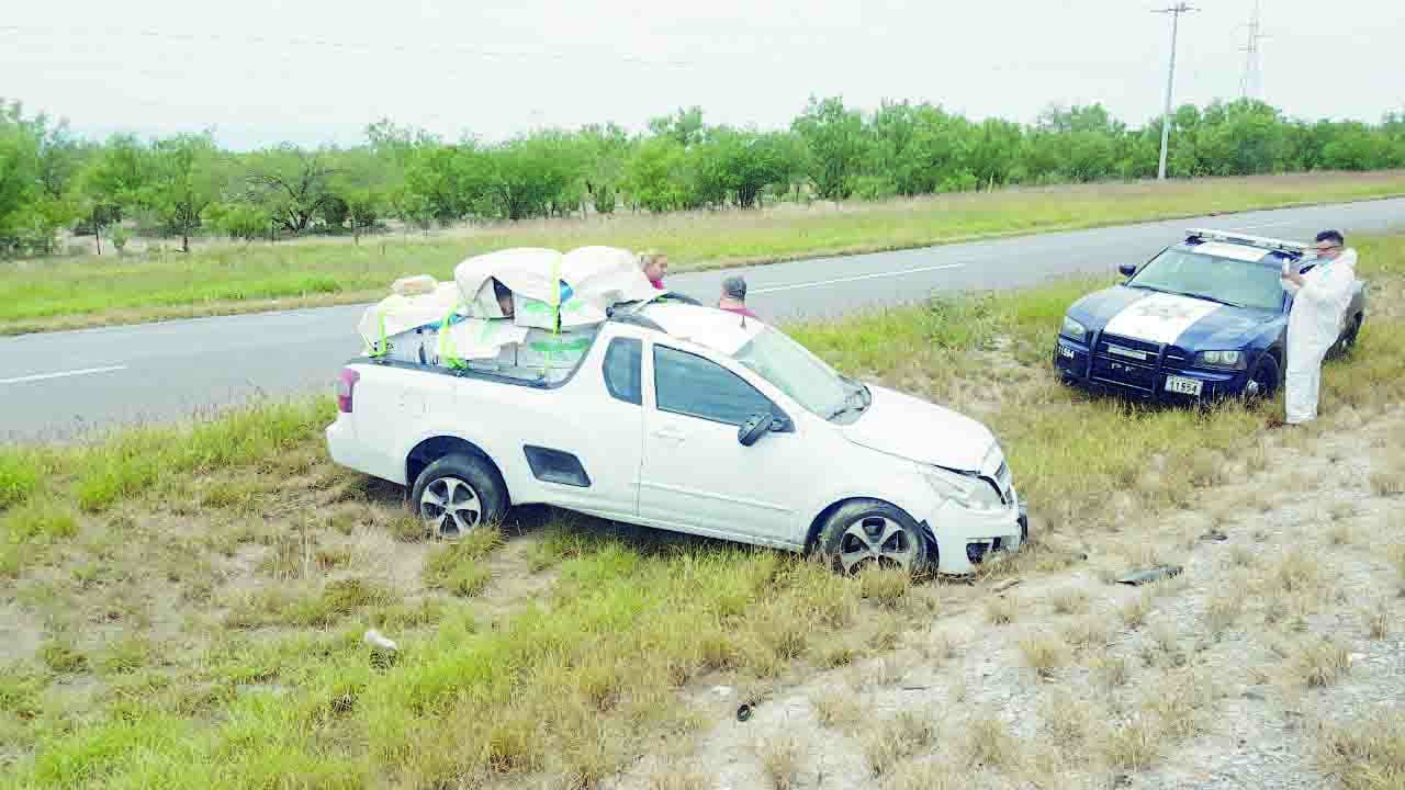 Dormita y  se accidenta