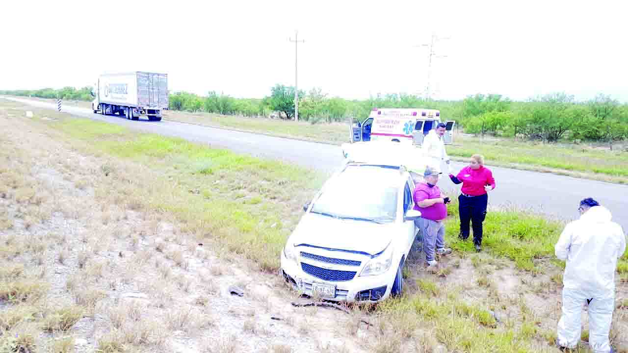 Dormita y  se accidenta