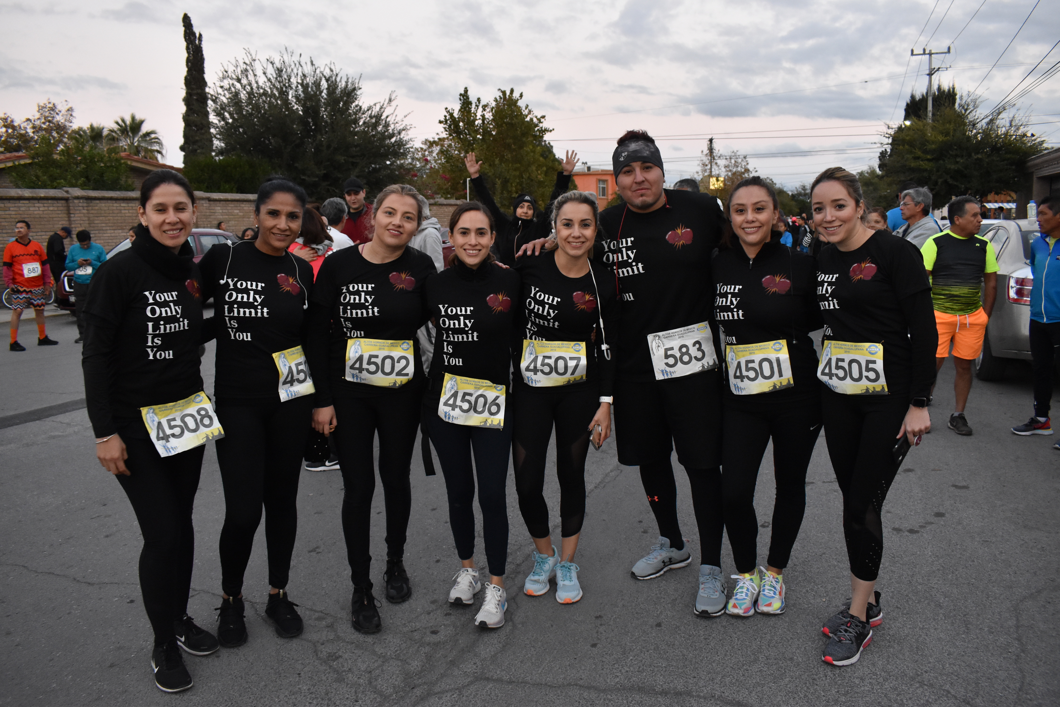 Casi 2000 atletas muestran su devoción por la Guadalupana