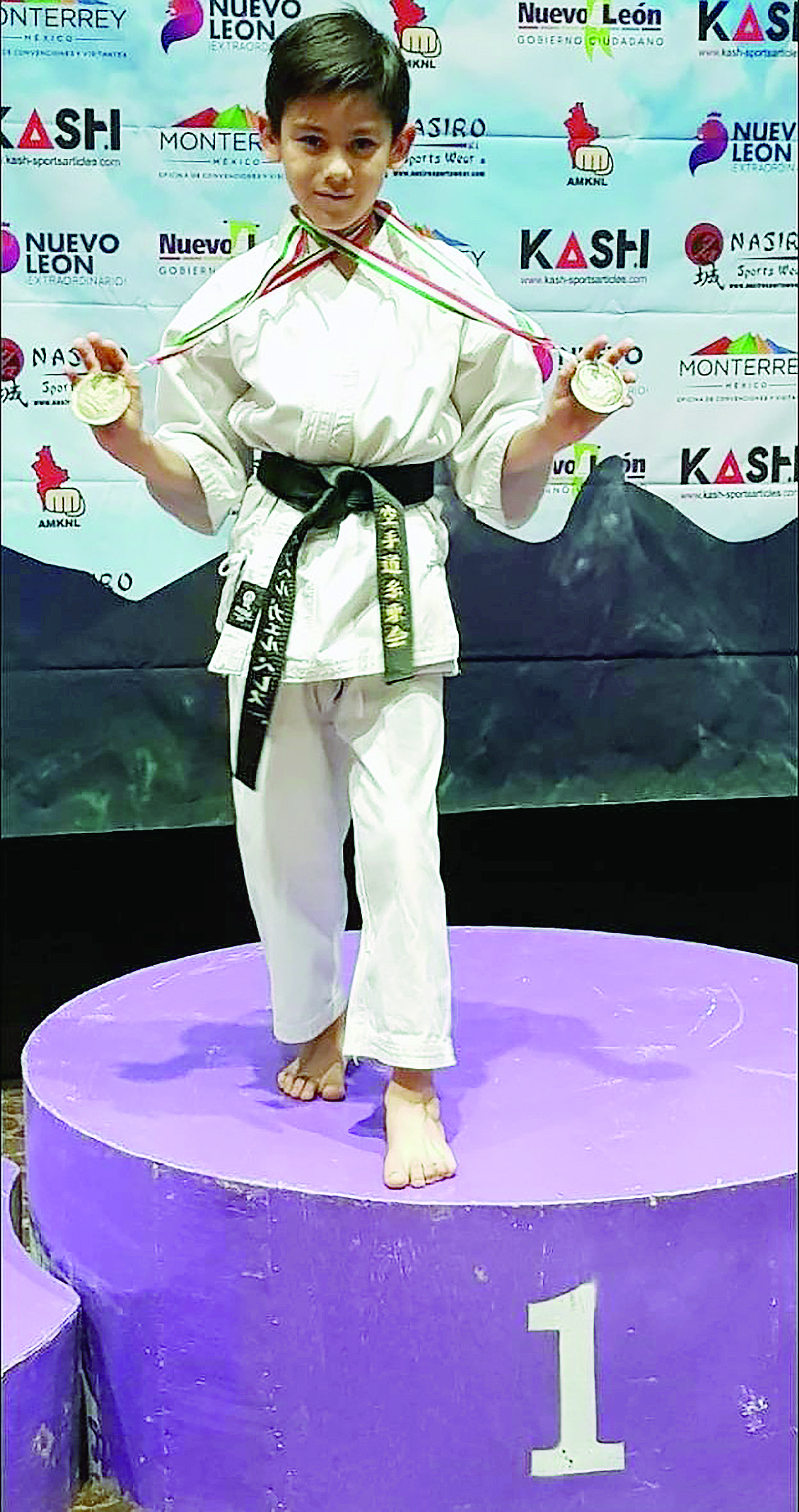 Karatekas participan en Campeonato Nacional