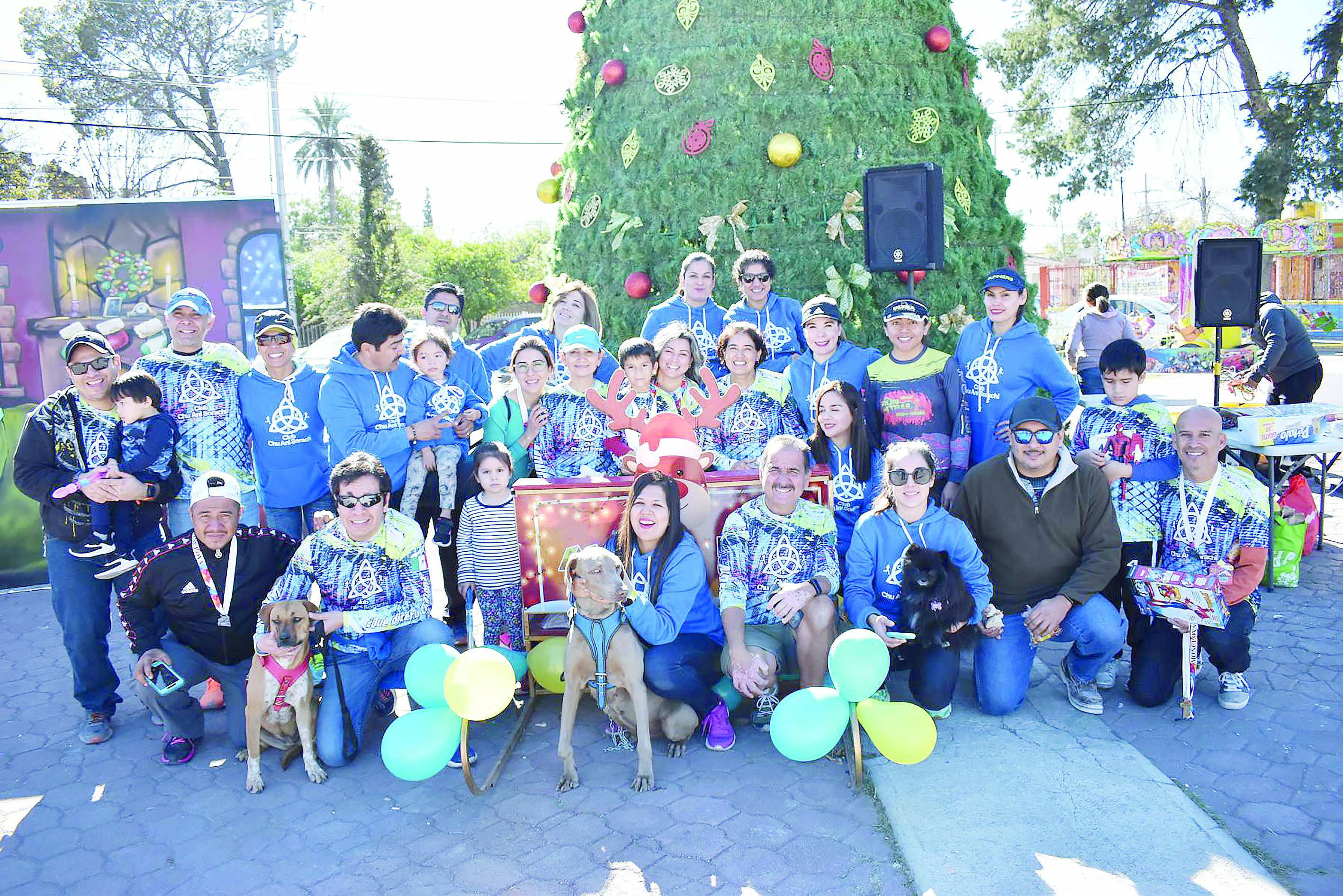 Corriendo llegan los Reyes Magos