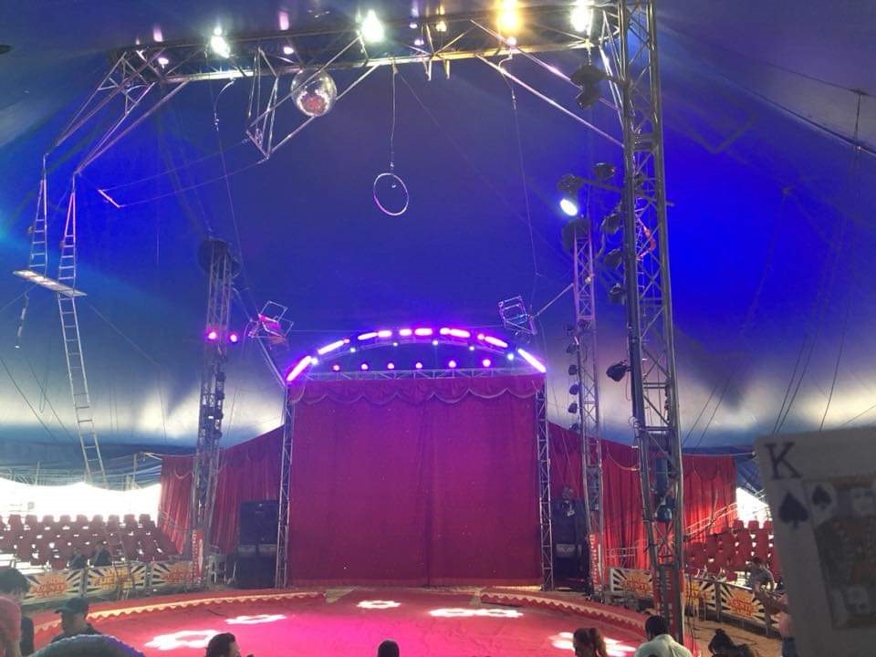 Difícil situación de circo ‘varado’