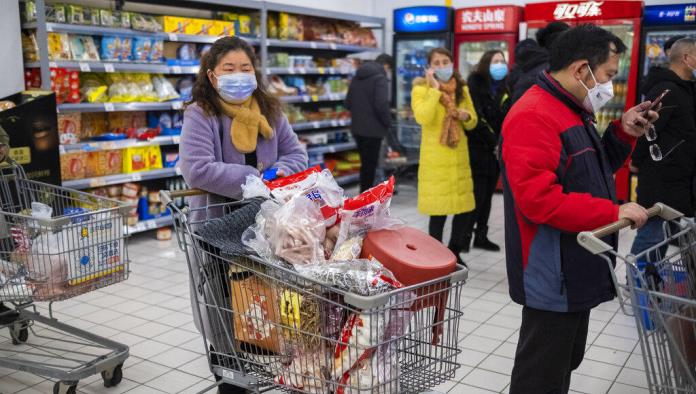 China debe alimentar a 50 millones de personas en cuarentena