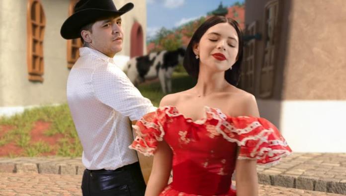 Enamora a las redes dueto de Christian Nodal y Ángela Aguilar