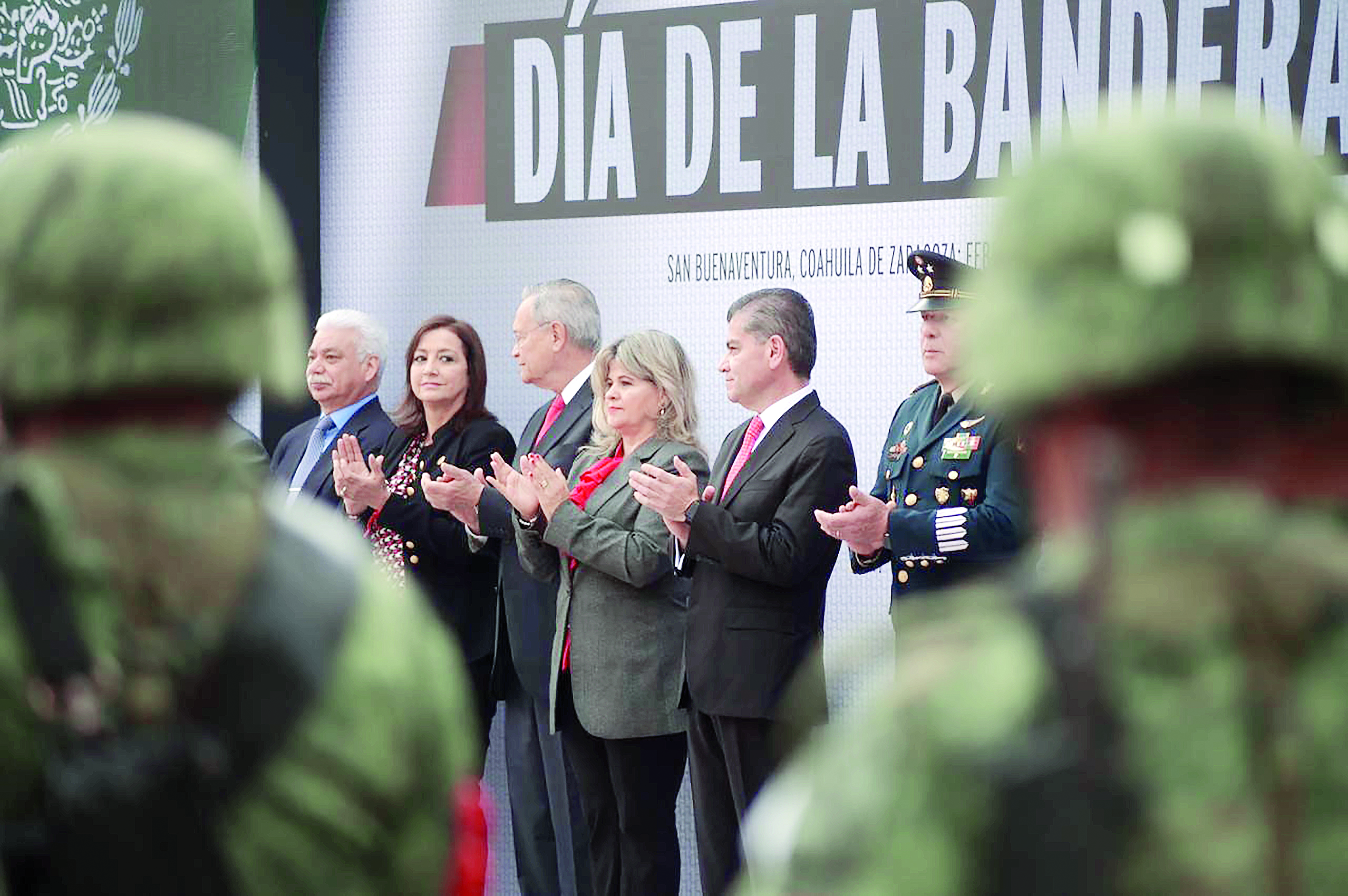 Conmemora Coahuila  199 años de la Bandera