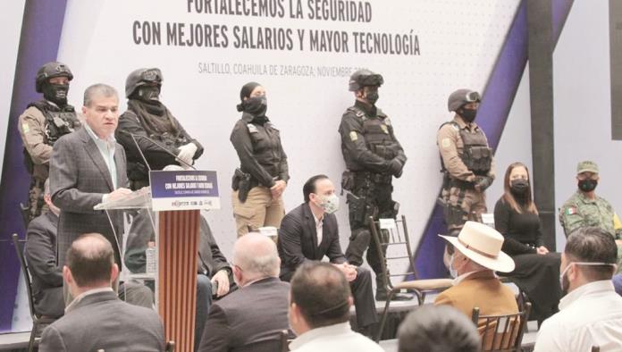 Fortalece Riquelme la  seguridad de Coahuila