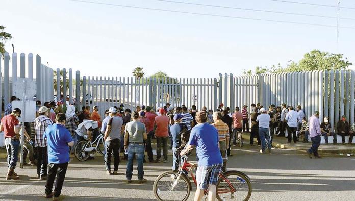 Protestan mineros