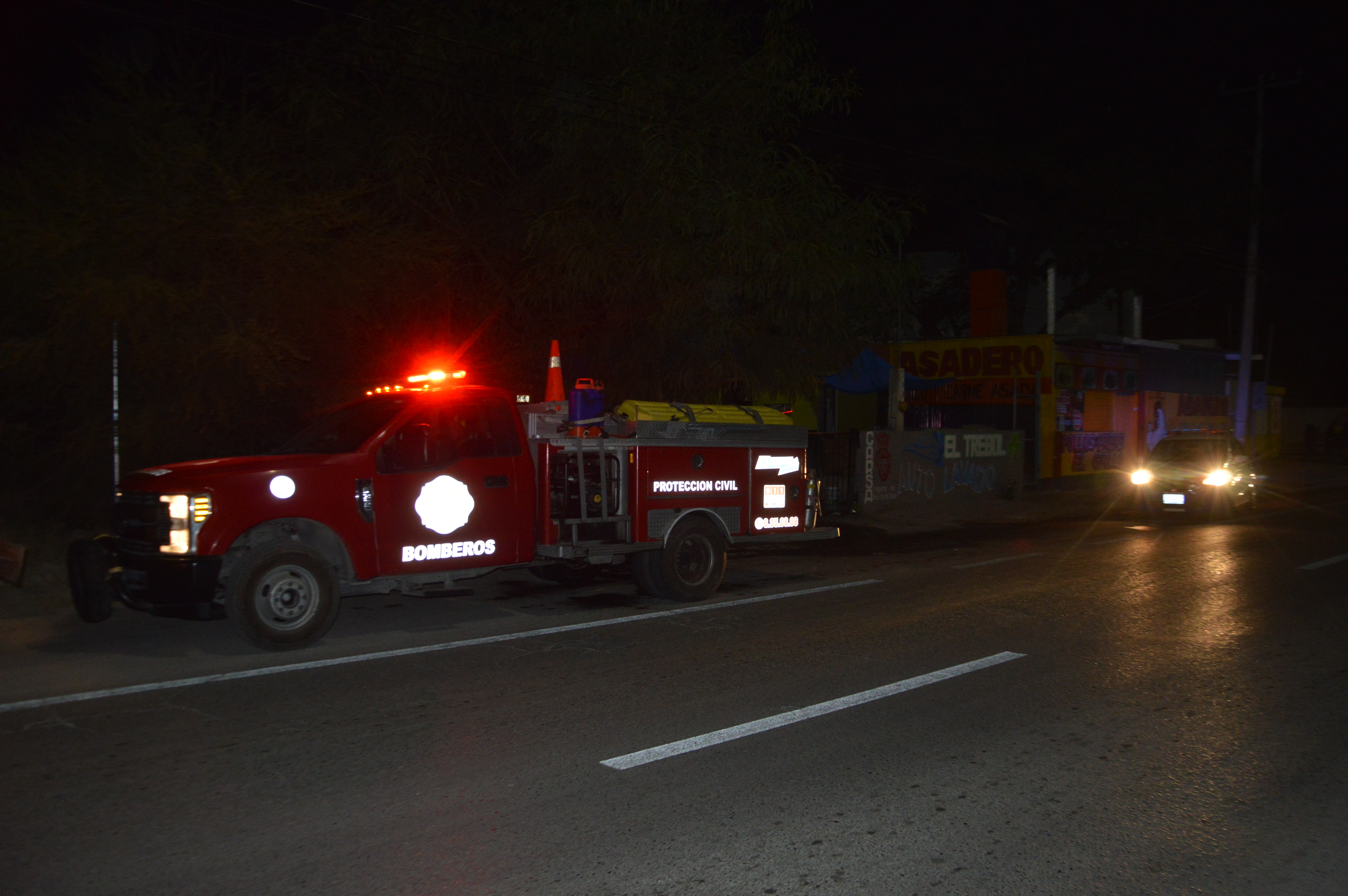 ‘Quemazón’ en asadero moviliza a Bomberos