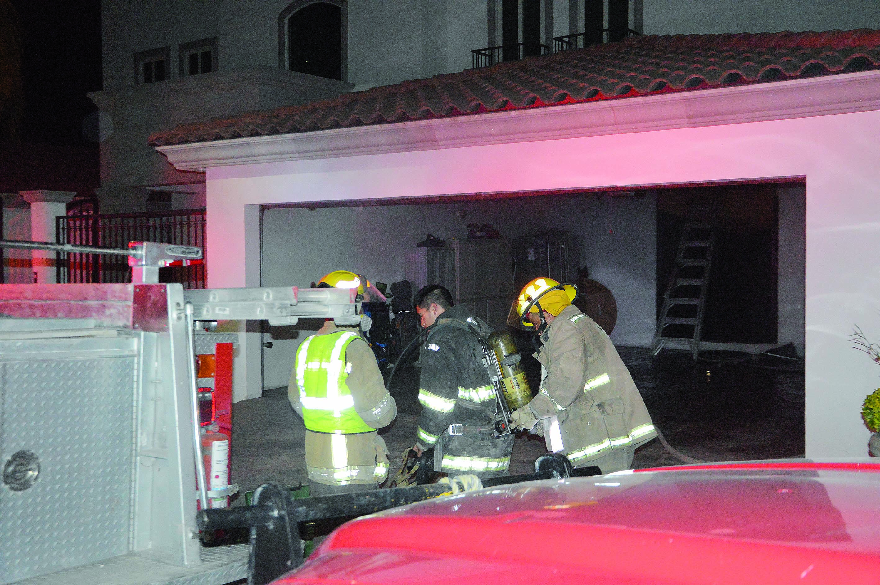 Incendio en la Guadalupe