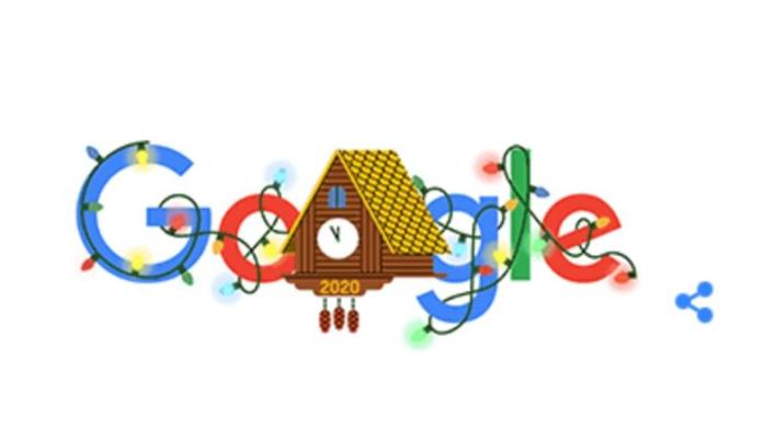 Google se alista para despedir el 2020 y recibir el año nuevo con un doodle animado