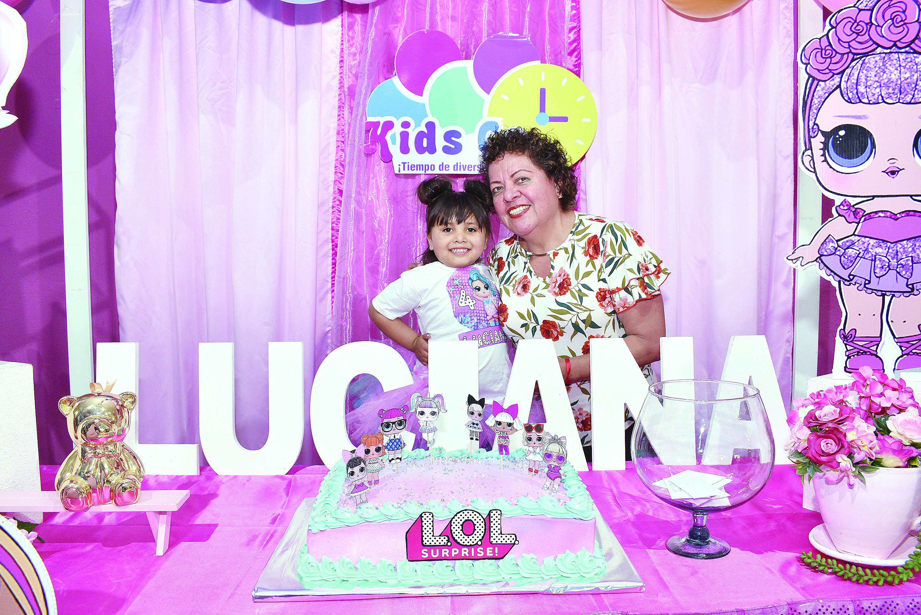 Luciana festeja cuatro años de vida