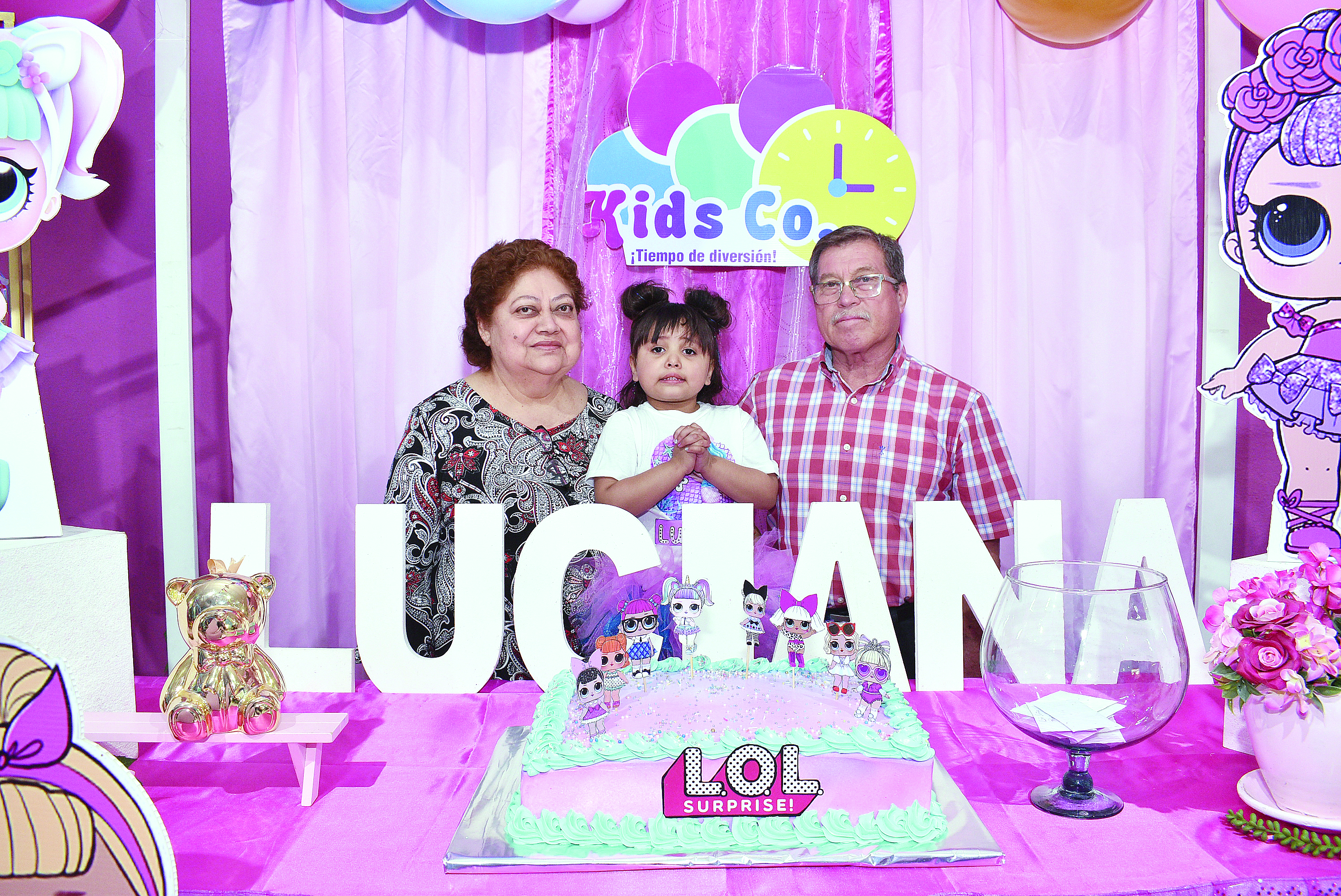 Luciana festeja cuatro años de vida