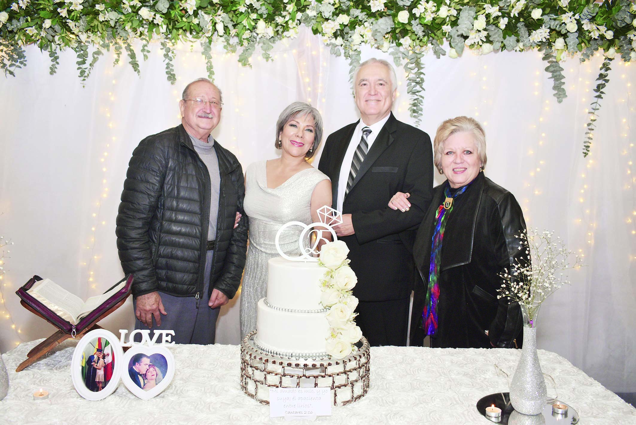 Alina & José Eleazar celebran sus bodas de plata