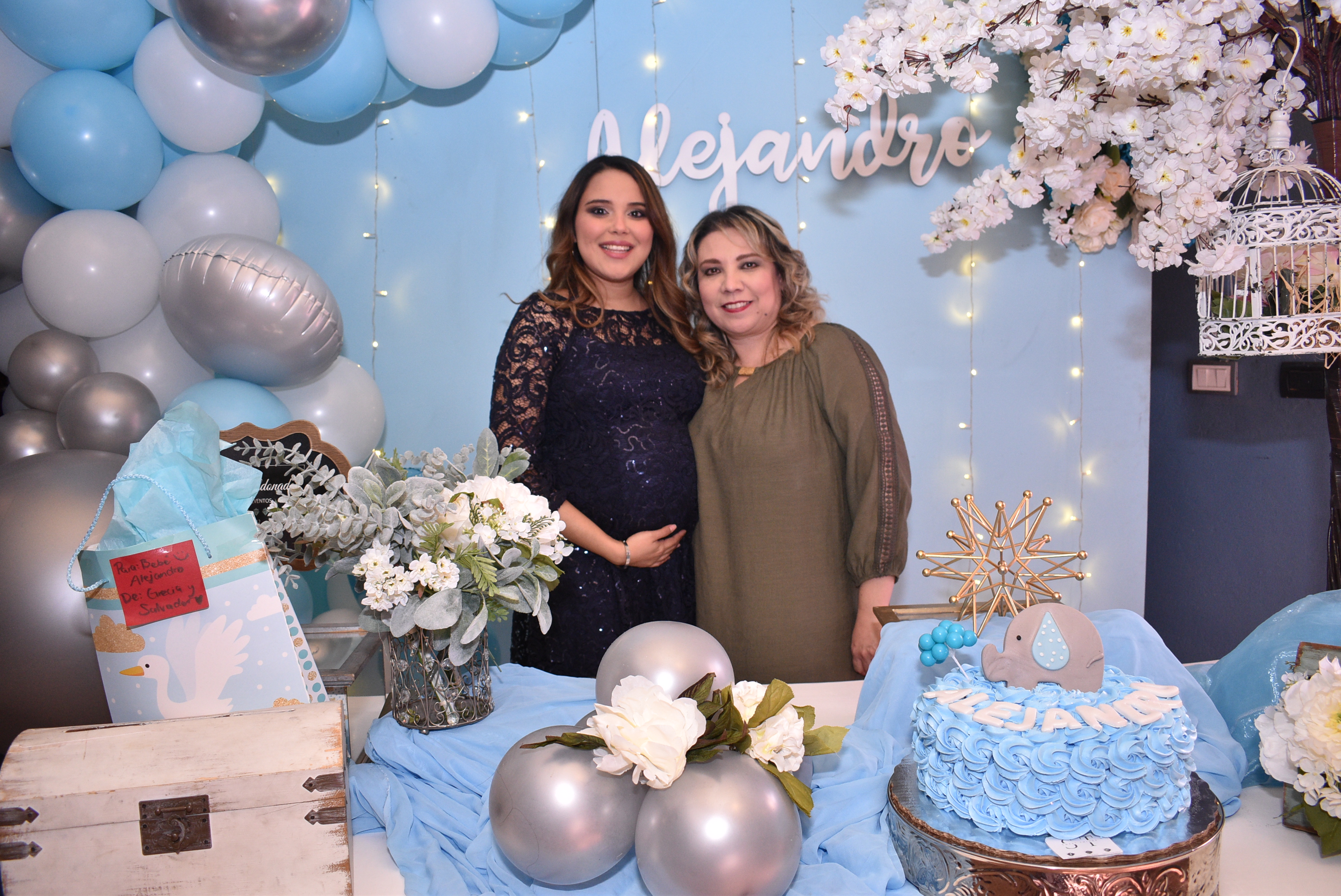 Hermoso baby shower en honor a Karina